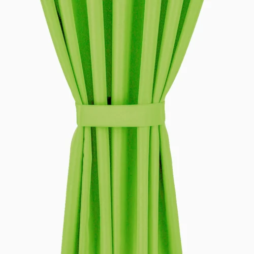 Waterdicht Tuingordijn met Plooien - Groen (190cm hoog)