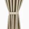 Waterdicht Tuingordijn met Plooien - Beige (200cm hoog)