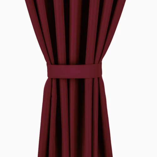 Waterdicht Tuingordijn met Lussen – Bordeaux (190cm hoog)