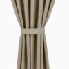 Waterdicht Tuingordijn met Plooien - Beige (190cm hoog)