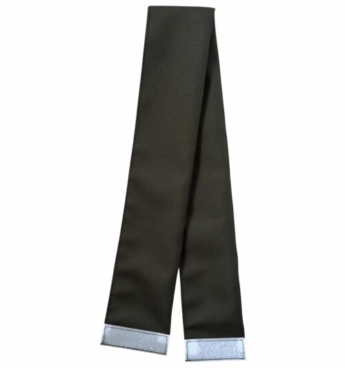 Waterdicht Tuingordijn met Plooien - Donkergrijs (190cm hoog)