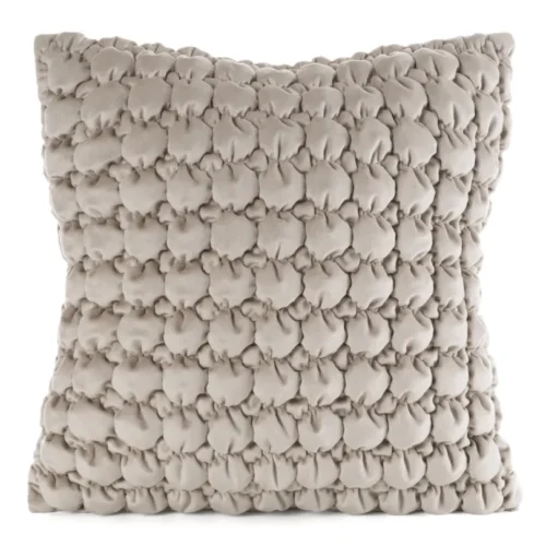 Velvet Bubbly Kussensloop - Beige