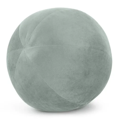 810px_PODT-21.webp Decoratief Bolvormig Kussen Lichtgrijs/groen