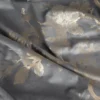 Velvet Gordijn met Gouden Bloemenprint