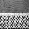 Micro mesh gordijn met kant FBR-01