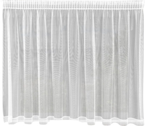 Micro mesh gordijn met kant FBR-01