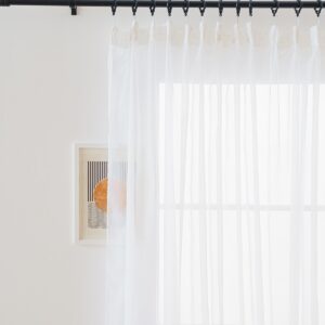 Voile gordijn met tape FIF-01