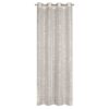 Vitrage met glanzend draad - Beige