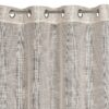 Vitrage met glanzend draad - Beige