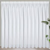 Glad voile gordijn met tape FWL-01