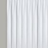 Wit voile gordijn met gewicht FWB-01