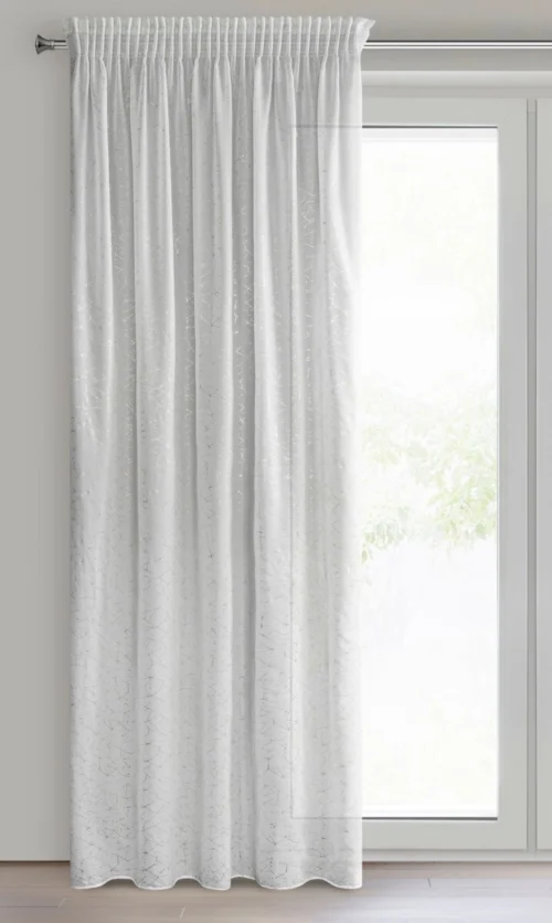 Gordijn met glanzende print FWZ-02