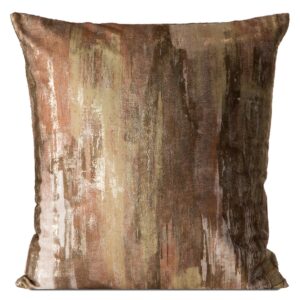Fluwelen kussensloop met metallic print J01R-01