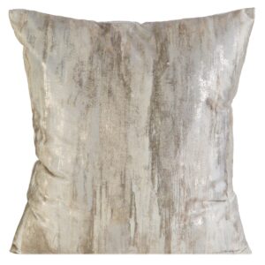 Fluwelen kussensloop met metallic print J01R-02