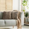 Kussenhoes met bontstructuur JA117-05