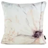 Velours kussenhoes met bloemen JA137-28