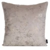 Fluwelen kussensloop met glanzende bloemenprint JA138-03