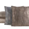 Fluwelen kussensloop met glanzende print JA139-03