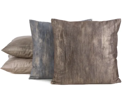 Fluwelen kussensloop met glanzende print JA139-03
