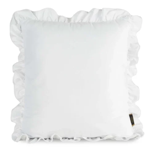 Velours kussenhoes versierd met ruches JA143-05