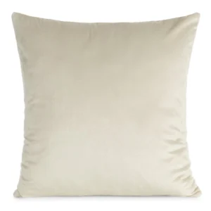 Lichtbeige fluwelen kussenhoes JA150-08