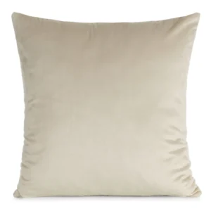 Beige fluwelen kussenhoes JA150-18