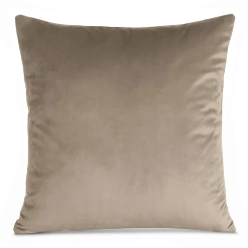 Beige fluwelen kussenhoes JA150-19