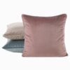 Fluweelen kussenhoes met bies JA151-03