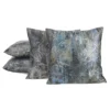 Velours kussenhoes met metallic print JA155-03