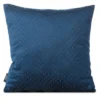 Fluwelen kussenhoes met ringen diamanten marineblauw JA157-04
