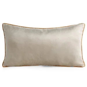 Fluwelen kussenhoes met vulling en bies JA160-01