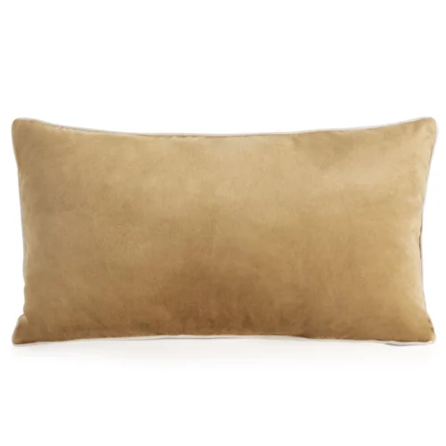 Fluwelen kussenhoes met vulling en bies JA160-14
