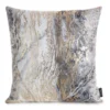 Fluwelen kussenhoes met ringen en metallic print JA163-02