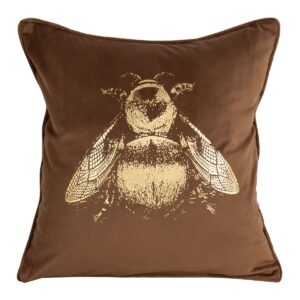 Fluwelen kussensloop met print JBQ-07