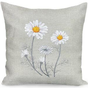 Paaskussensloop met Geborduurde Bloemen