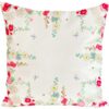 Velours kussensloop met wilde bloemen JCL-655