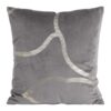 Fluwelen kussensloop met print JQC-03