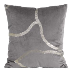 Fluwelen kussensloop met print JQC-03