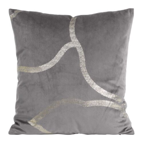 Fluwelen kussensloop met print JQC-03