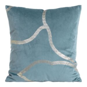 Fluwelen kussensloop met print JQC-04