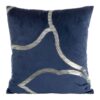 Fluwelen kussensloop met print JQC-06