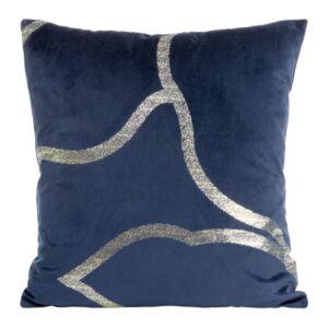 Fluwelen kussensloop met print JQC-06