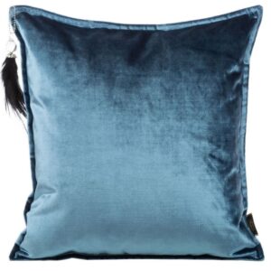 Fluwelen kussensloop met decoratief kwastje JQL-04