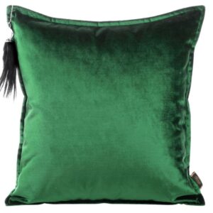 Fluwelen kussensloop met decoratief kwastje JQL-08