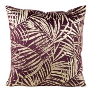 Fluwelen kussensloop met print JQO-05