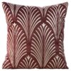 Fluwelen kussensloop met print JQP-02