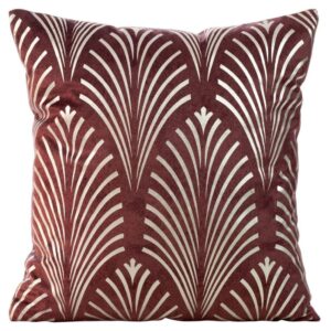 Fluwelen kussensloop met print JQP-02