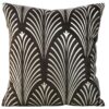 Fluwelen kussensloop met print JQP-03