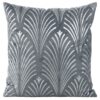 Fluwelen kussensloop met print JQP-05