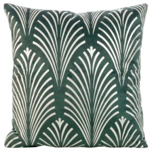 Fluwelen kussensloop met print JQP-07